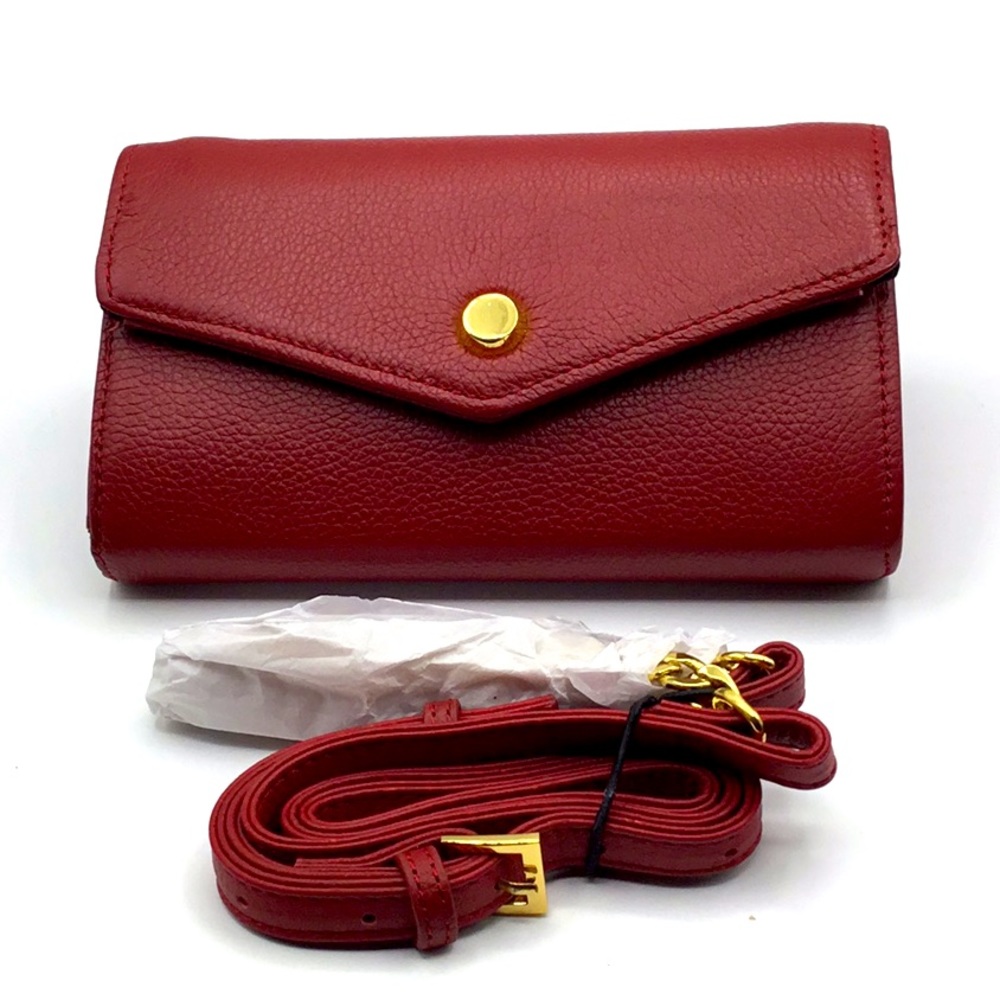 NEW LEATHER CROSSBODY SMARTPHONE WALLET